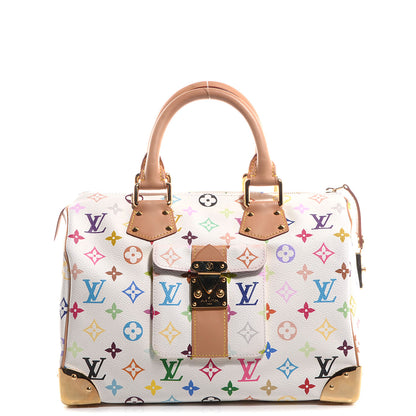 Louis Vuitton Monogram Multicolor Speedy 30 White 1 of 7
