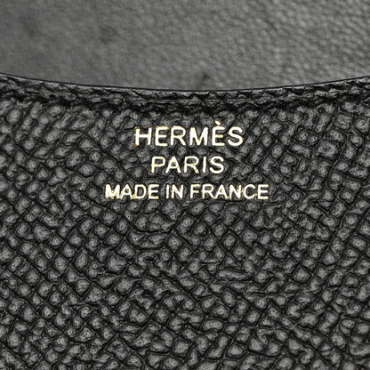 Hermes Epsom Constance Slim Wallet Black 7 of 10