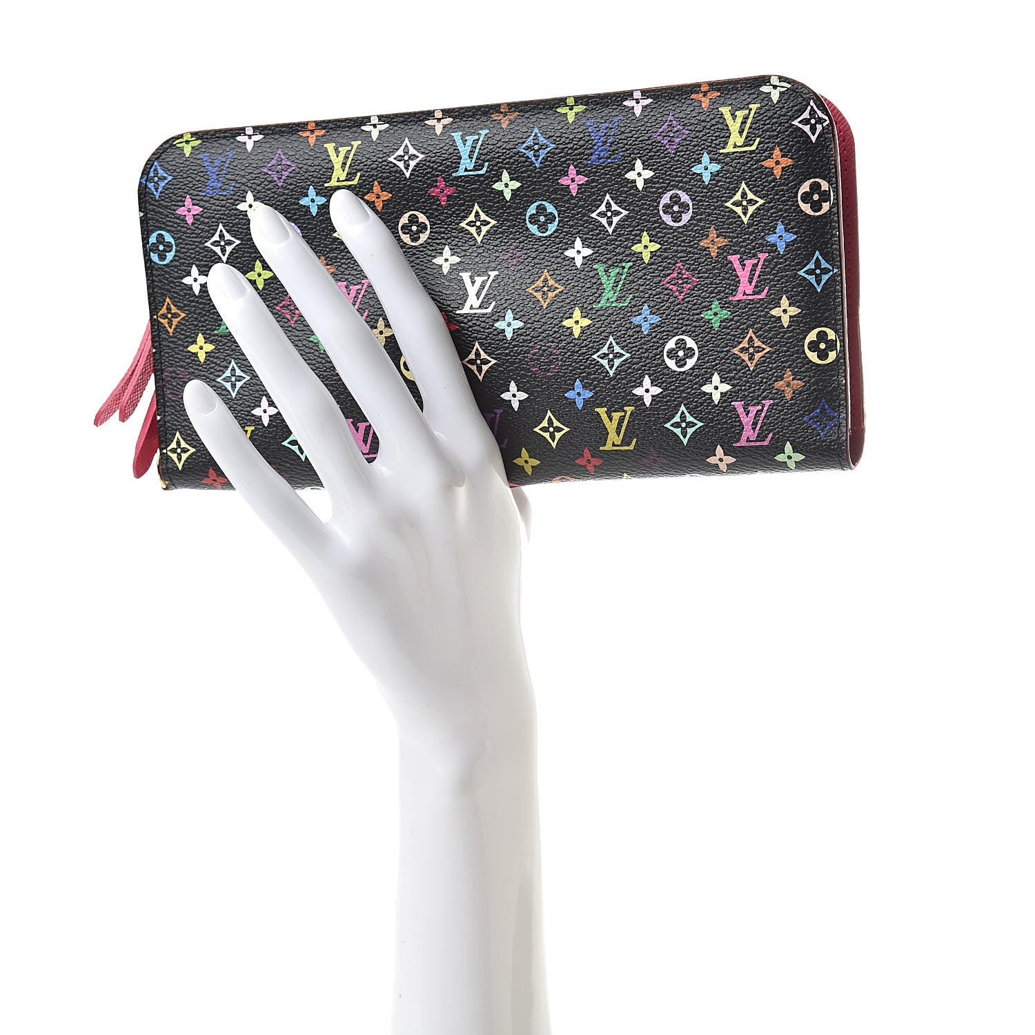 Louis Vuitton Monogram Multicolor Insolite Wallet Black Grenade 2 of 6