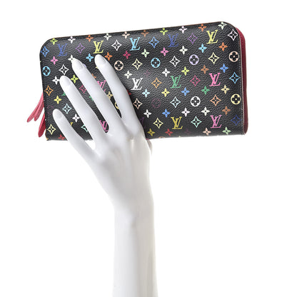 Louis Vuitton Monogram Multicolor Insolite Wallet Black Grenade 2 of 6