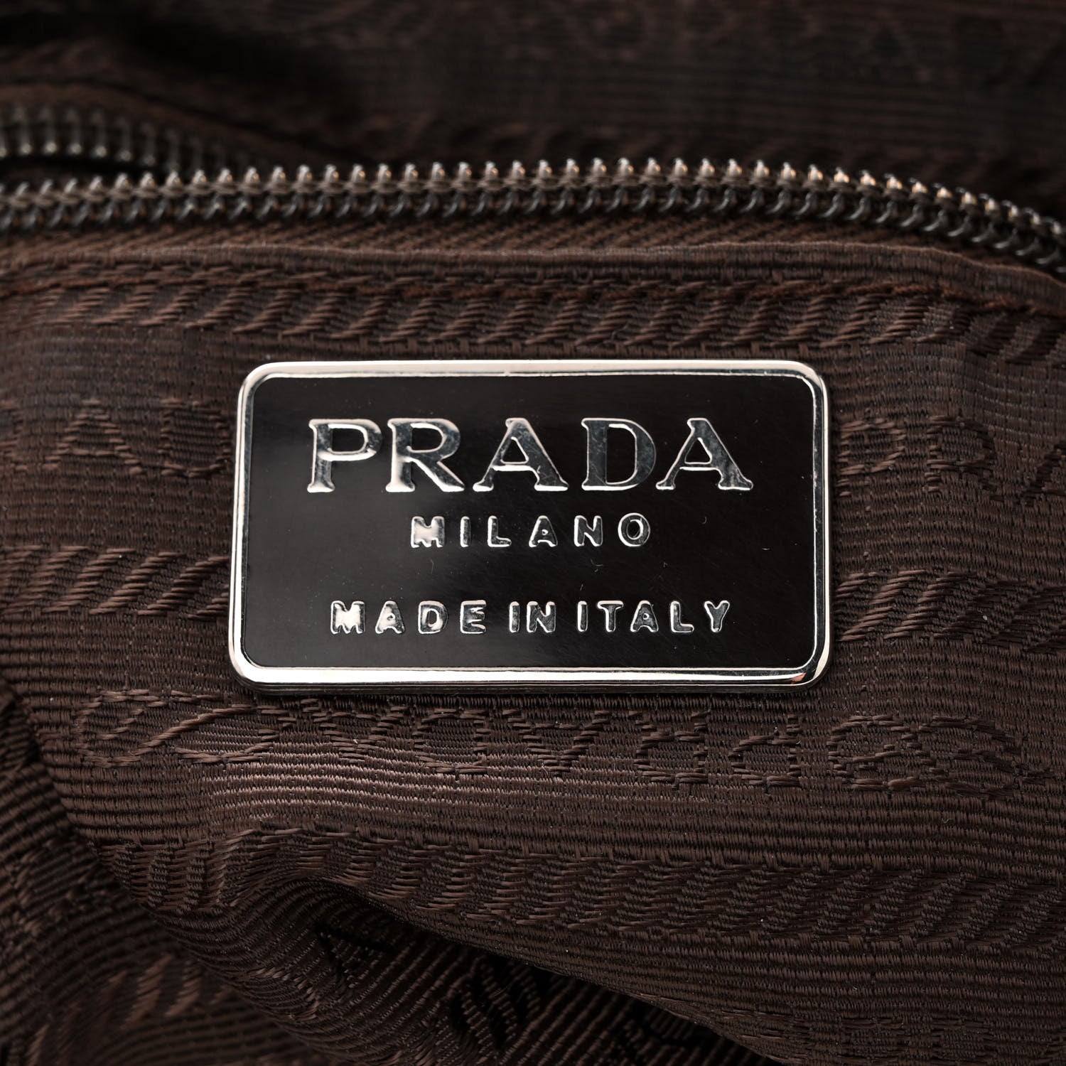 Prada Nylon Vela Saffiano Medium Backpack Ebano 6 of 17