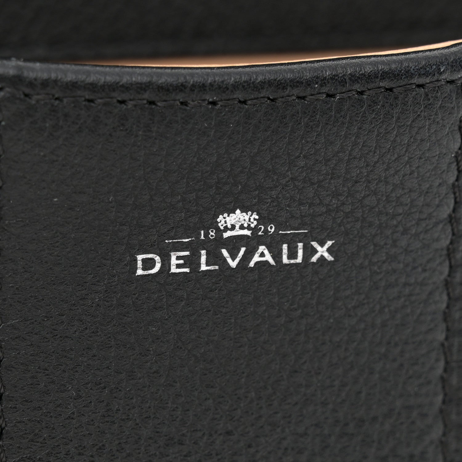 Delvaux Grained Calfskin Mini Brillant Satchel Black 6 of 10