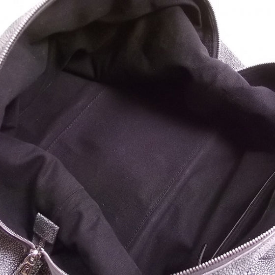 Leather EASY Sac Y Grey