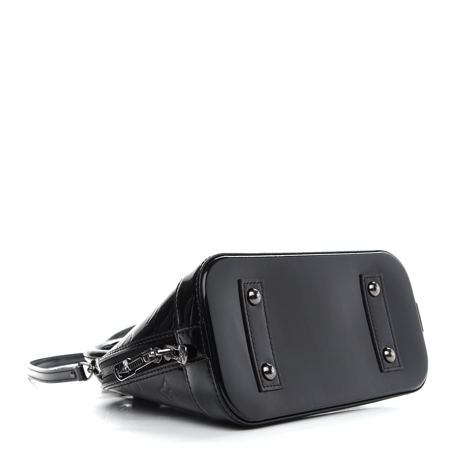 Louis Vuitton Vernis Alma BB Noir Magnetique 4 of 8