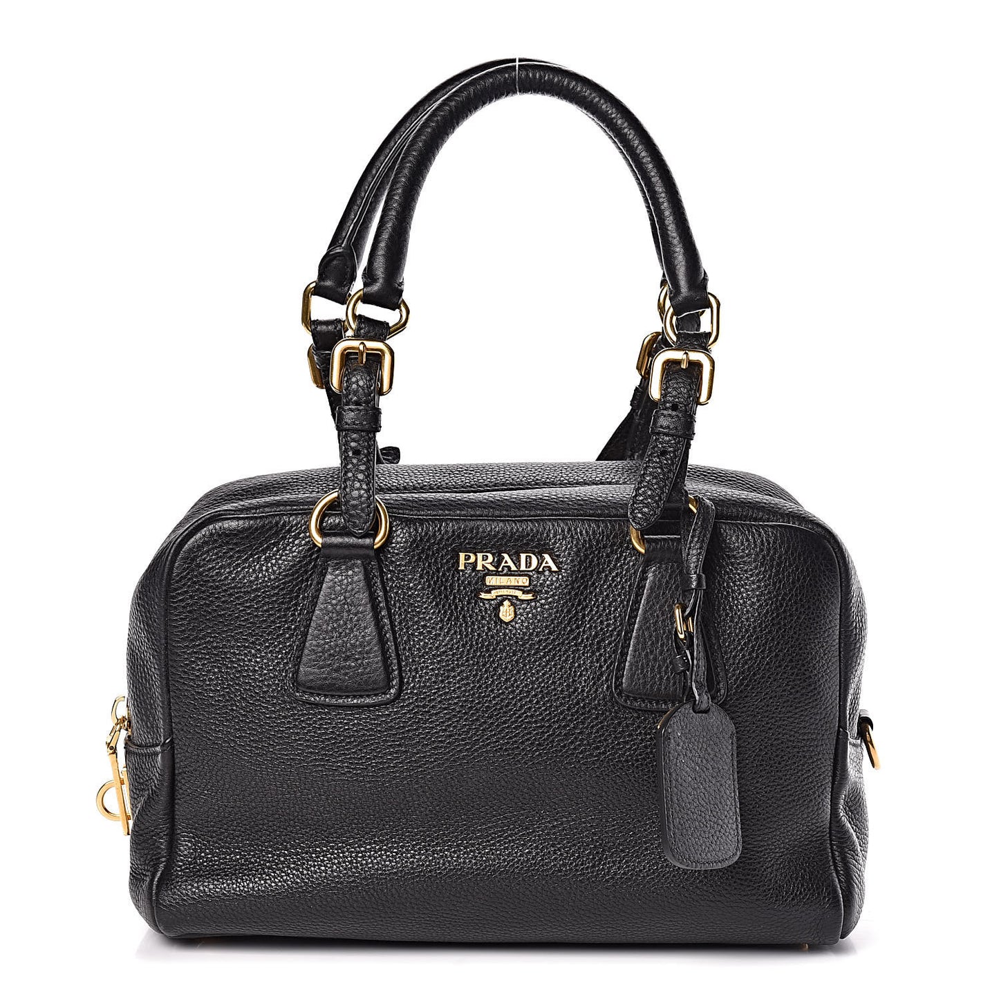 Vitello Daino Bowler Black