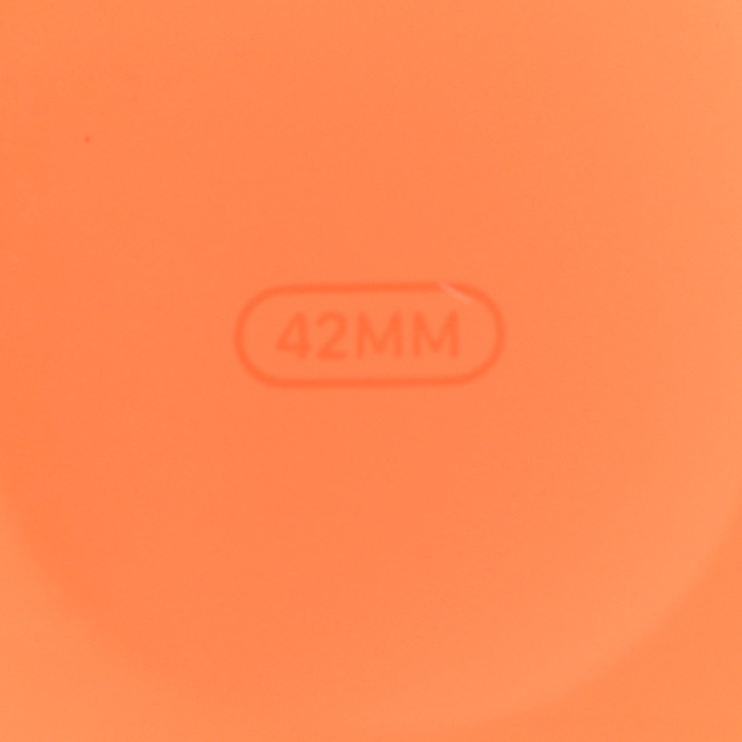 Silicone 42mm Apple Sports Watch Single Tour Band S/M Orange