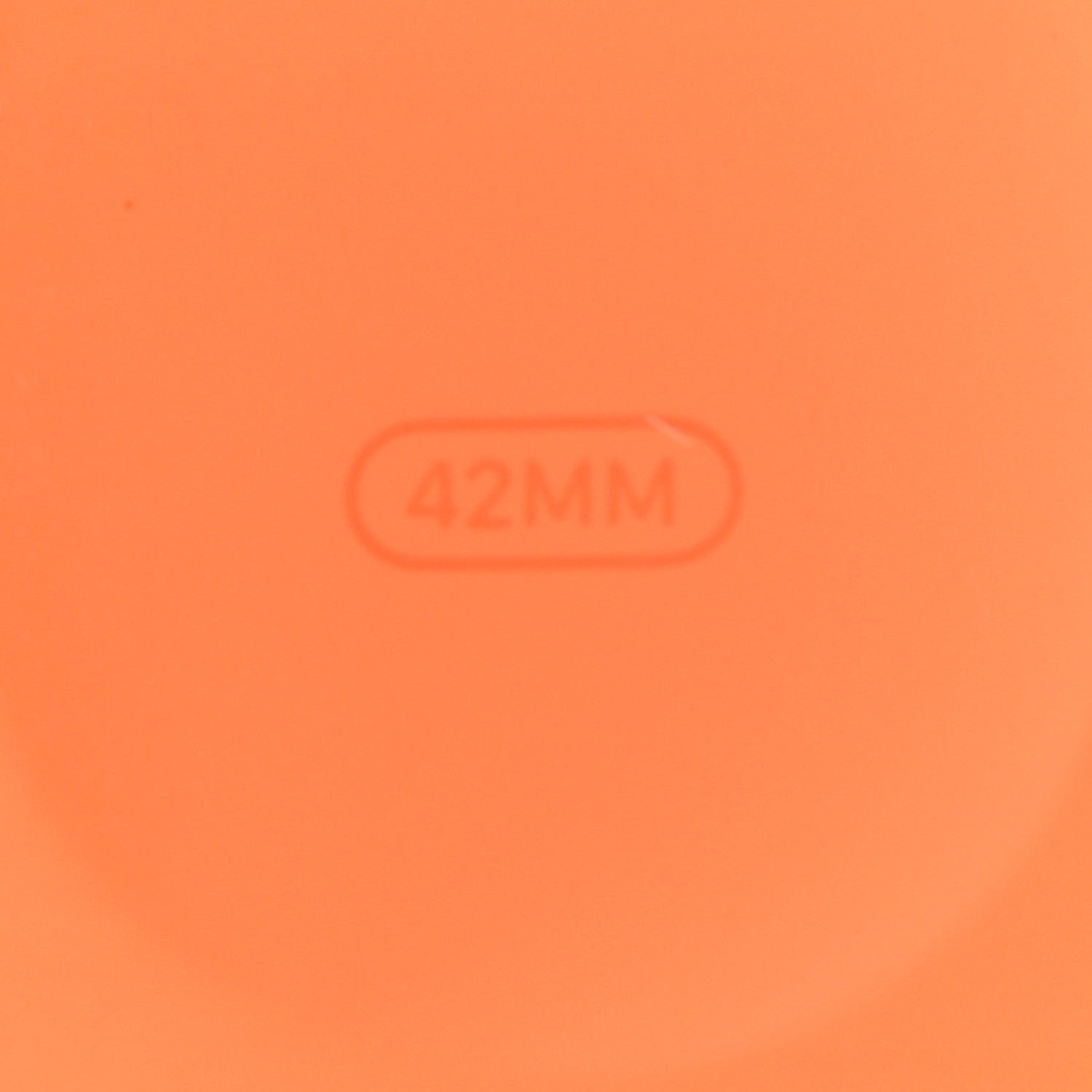 Hermes Silicone 42mm Apple Sports Watch Single Tour Band S/M Orange 4 of 5