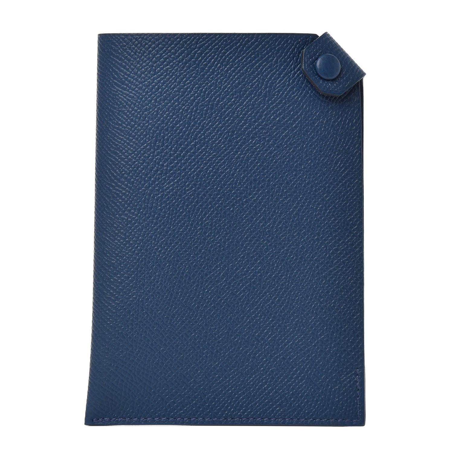 Hermes Epsom Tarmac PM Passport Holder Deep Blue 1 of 6