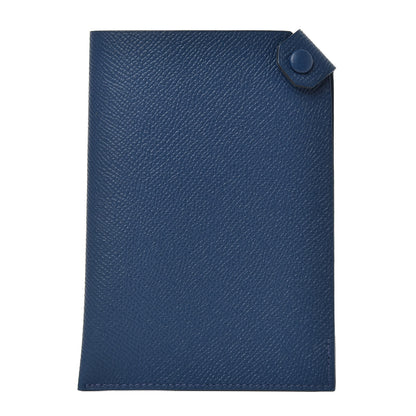 Hermes Epsom Tarmac PM Passport Holder Deep Blue 1 of 6