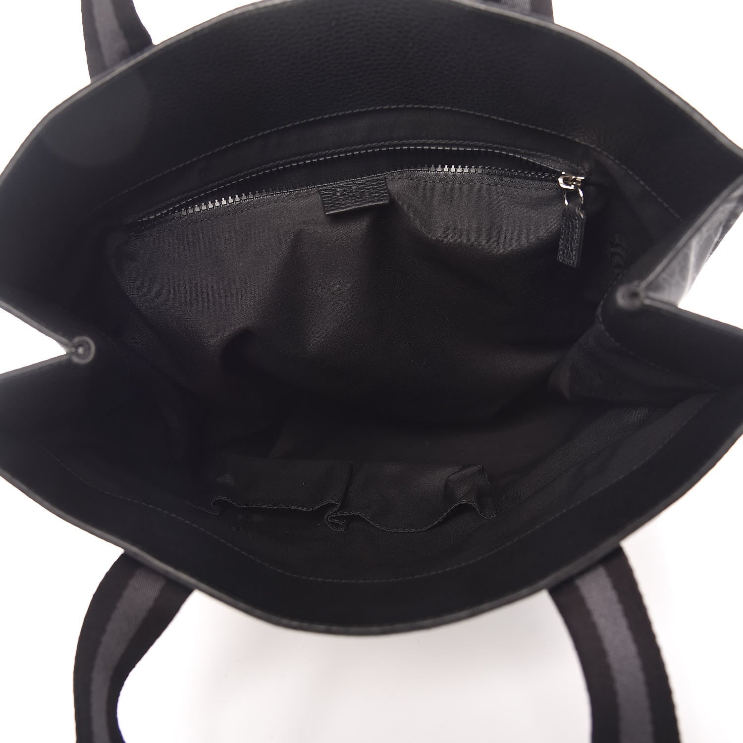 Gucci Nylon Monogram Vertical Tote Black 5 of 10
