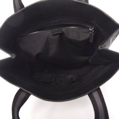 Gucci Nylon Monogram Vertical Tote Black 5 of 10
