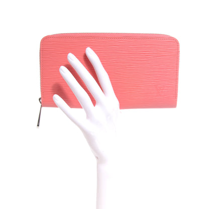 Louis Vuitton Epi Zippy Wallet Corail 2 of 9