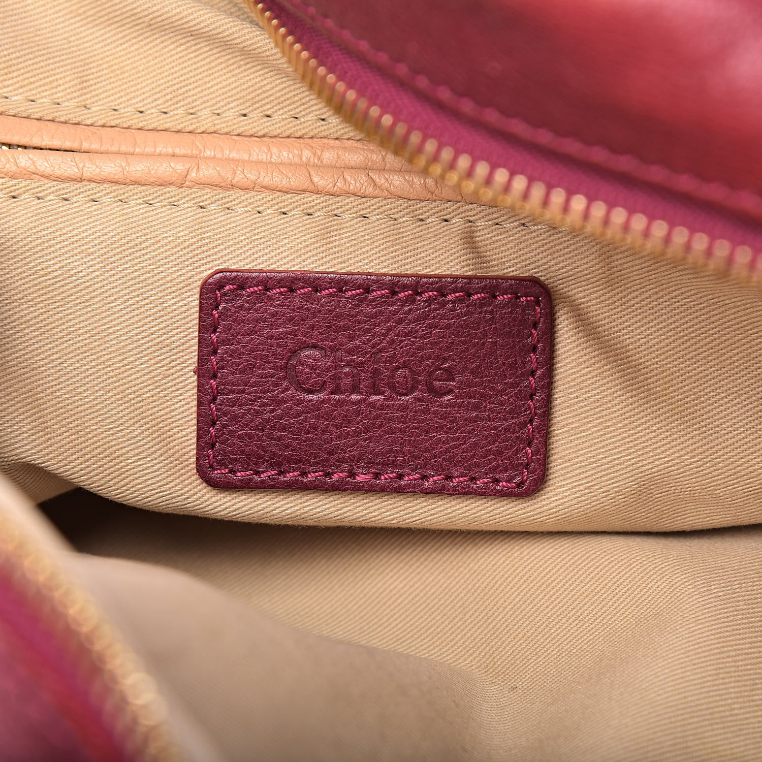 Chloe Calfskin Medium Paraty Cyclamen 6 of 16