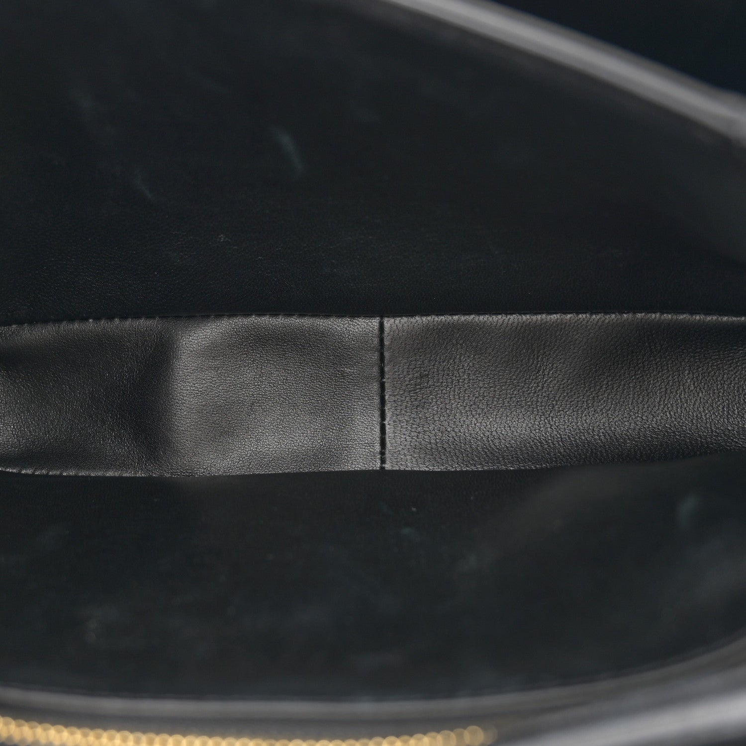 Celine Shiny Calfskin Medium Triomphe Black 5 of 15