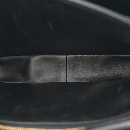 Celine Shiny Calfskin Medium Triomphe Black 5 of 15