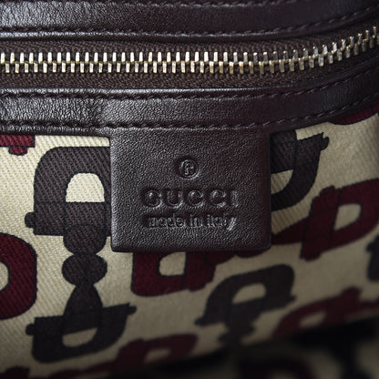 Gucci Guccissima Small Pelham Shoulder Bag Chocolate 6 of 10