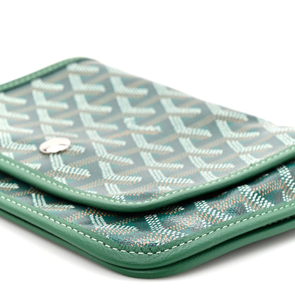 Goyard Goyardine Plumet Wallet Clutch Green 9 of 10