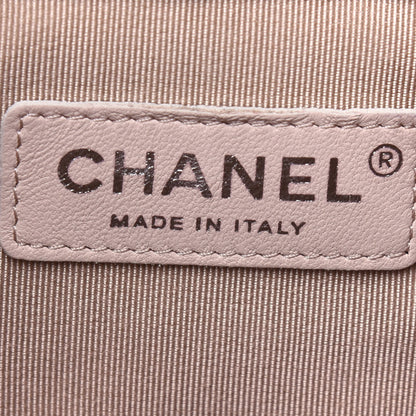 Chanel Iridescent Lambskin Calfskin Small Quilted Gabrielle Backpack Light Pink 5 of 13