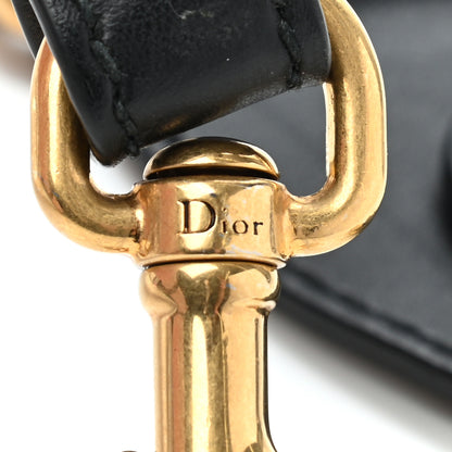Christian Dior Canvas Embroidered Shoulder Strap Blue 8 of 13