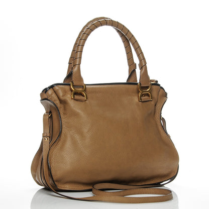 Chloe Calfskin Medium Marcie Satchel Nut 3 of 7