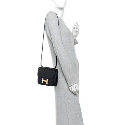 Hermes Box Constance 18 Black 2 of 11