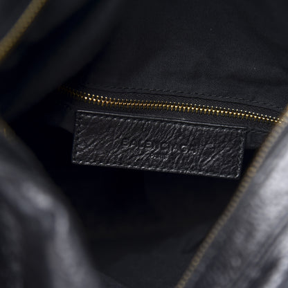 Balenciaga Agneau Giant 12 Gold Hardware Zip Traveler Backpack Black 7 of 10