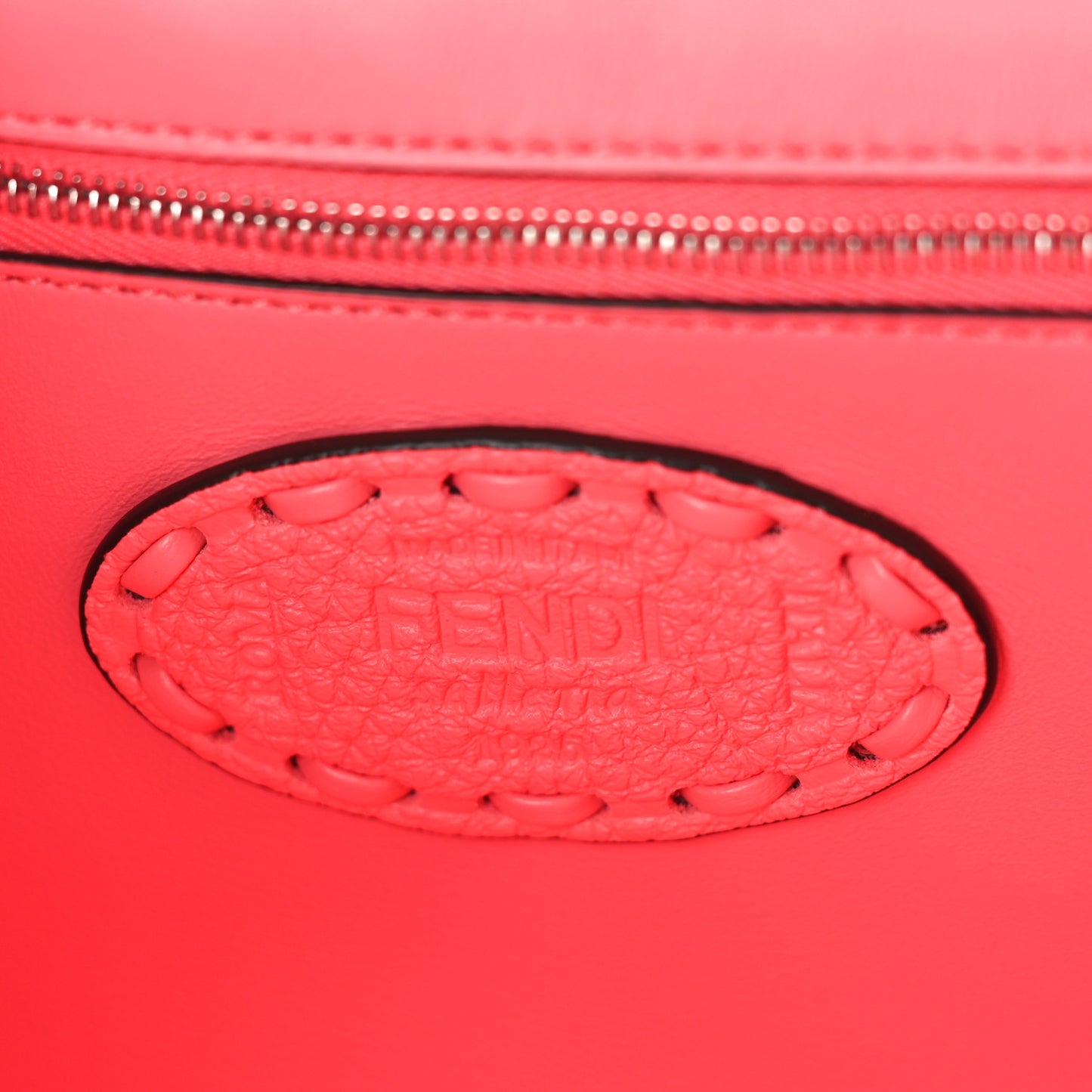 Cuoio Roma Sellerissima Nappa Sintetica Tape Stitch Baguette Pink Dalia