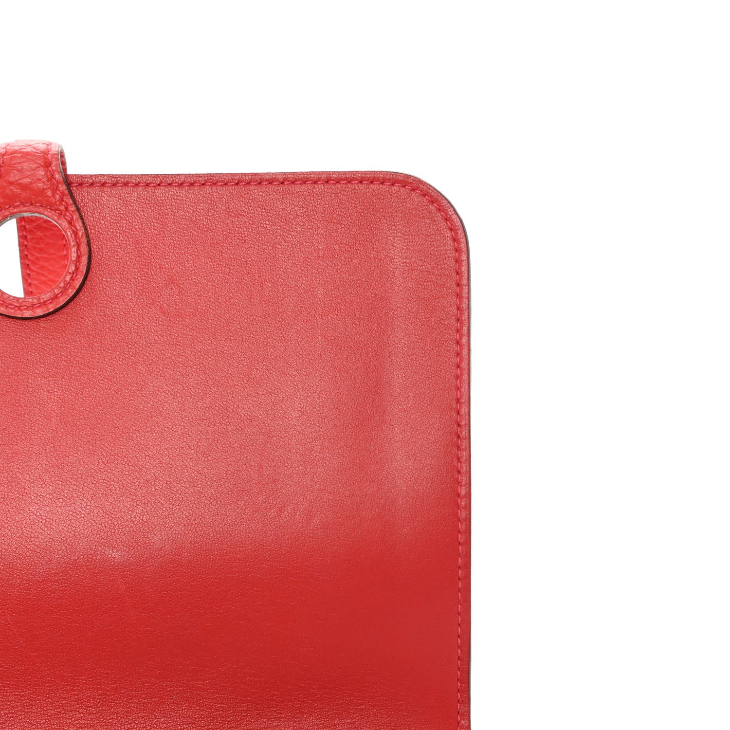 Hermes Togo Dogon Duo Wallet Rouge Casaque 9 of 11