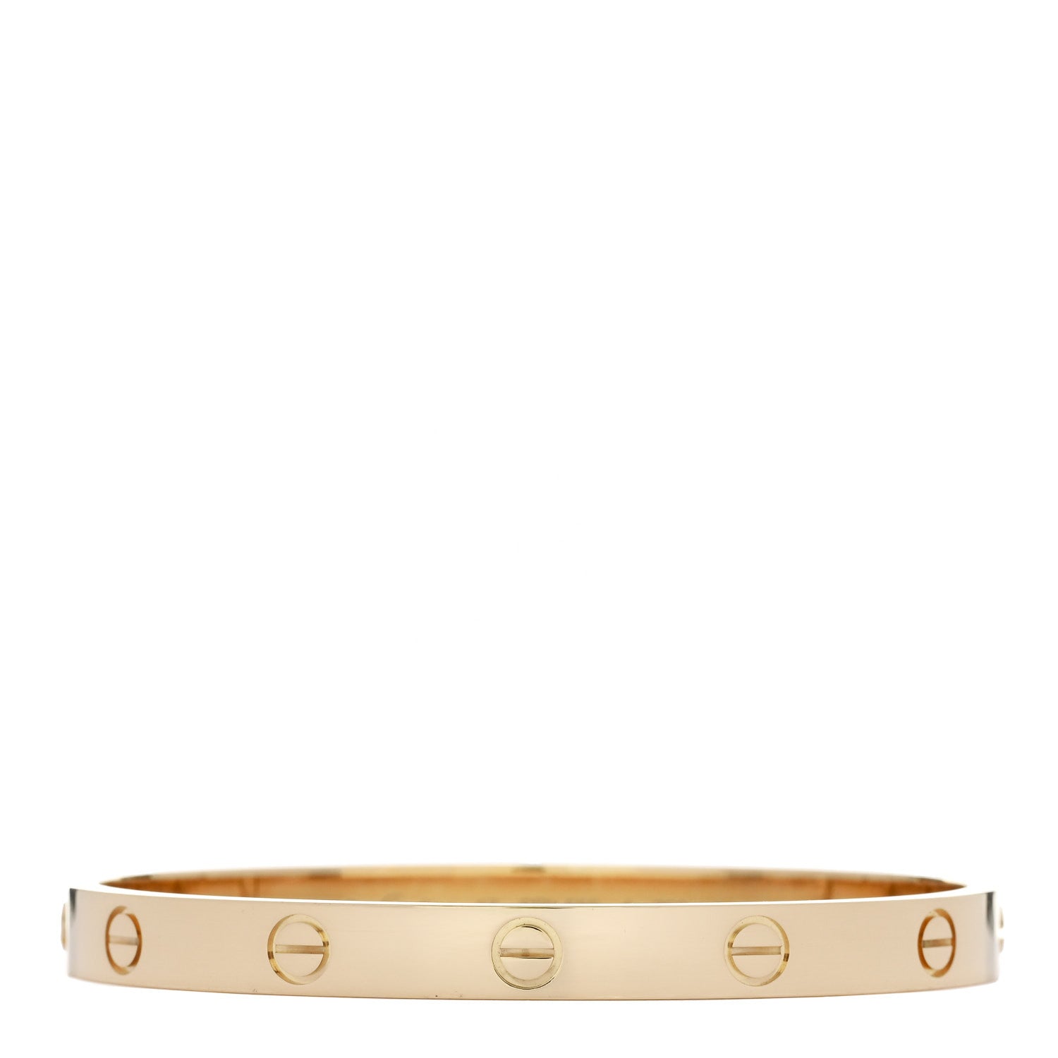 Cartier 18K Yellow Gold LOVE Bracelet 17 1 of 9
