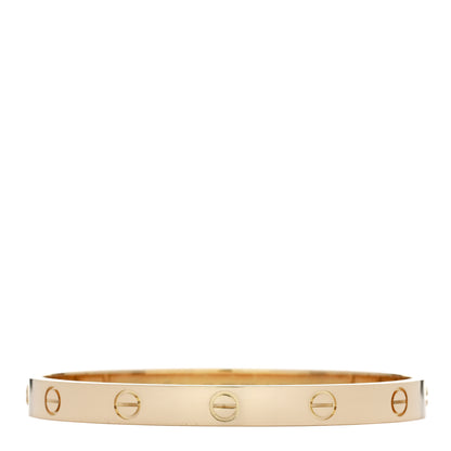 Cartier 18K Yellow Gold LOVE Bracelet 17 1 of 9