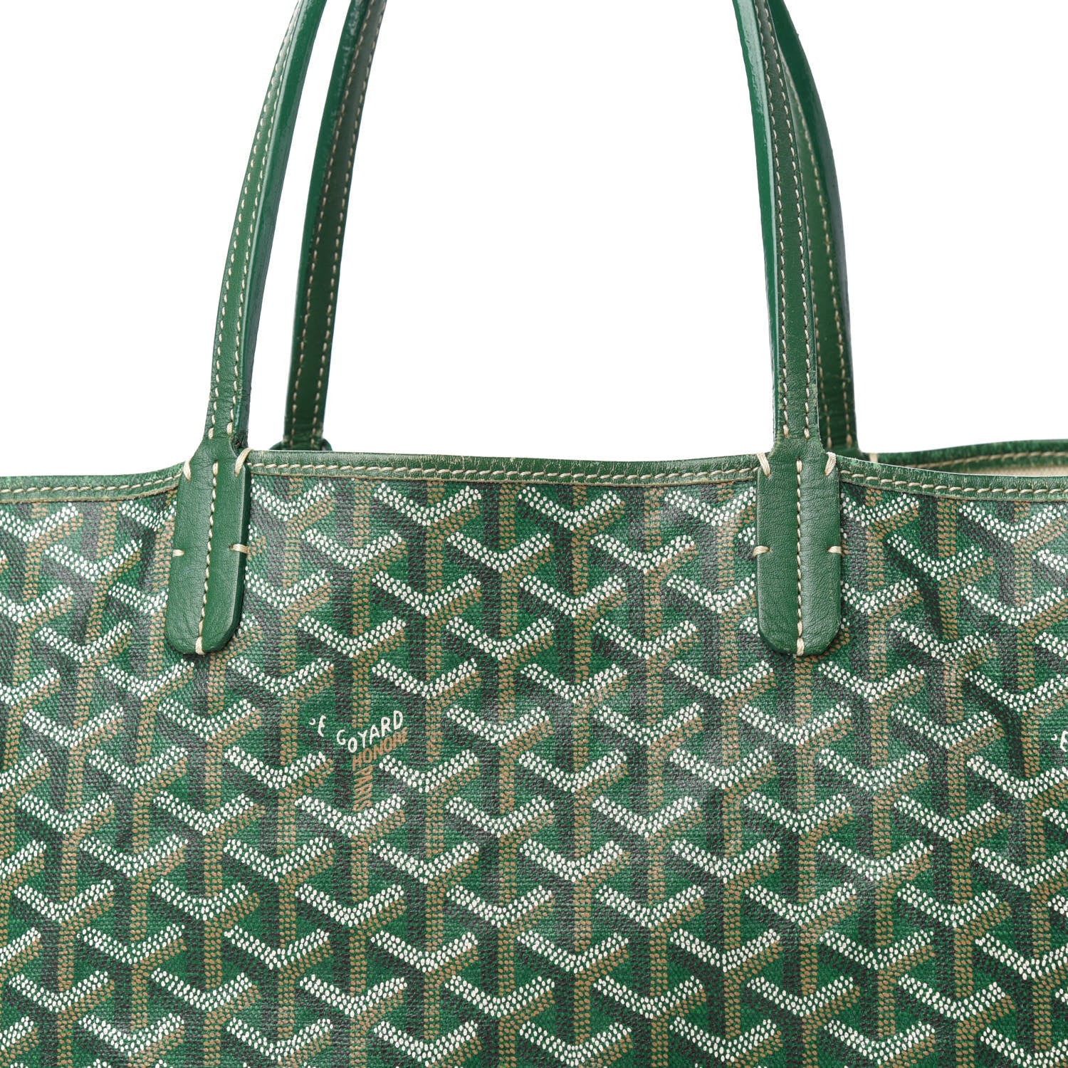 Goyard Goyardine Saint Louis PM Green 10 of 10