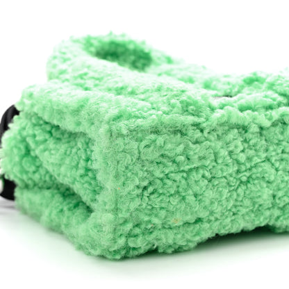 Marc Jacobs Polyester Cotton Mini The Teddy Traveler Tote Bag Fluffy Green 9 of 10