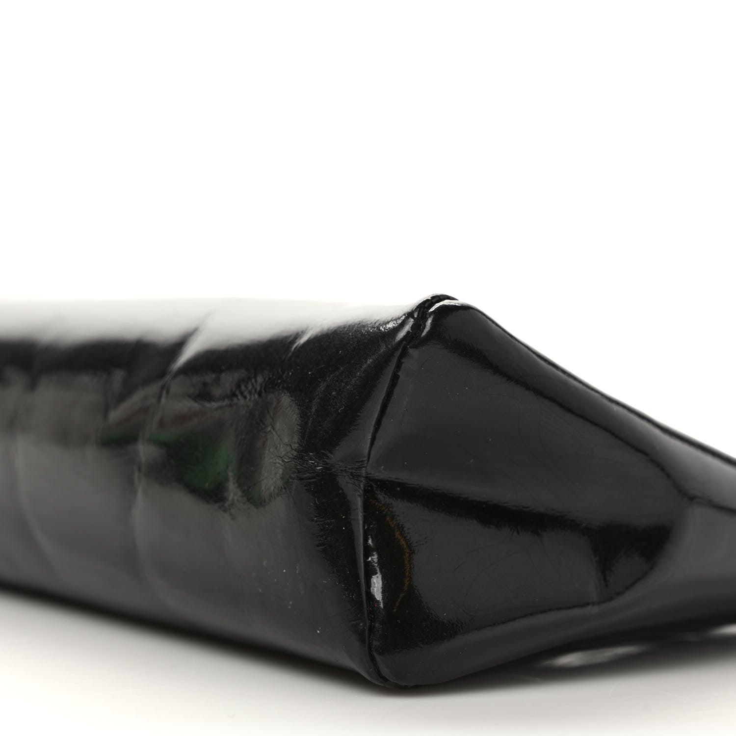 Chanel Patent Timeless CC Cosmetic Pouch Black 8 of 8