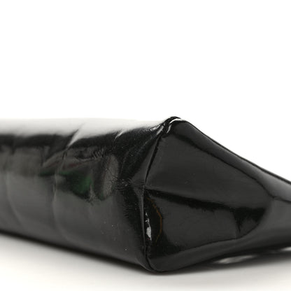 Chanel Patent Timeless CC Cosmetic Pouch Black 8 of 8