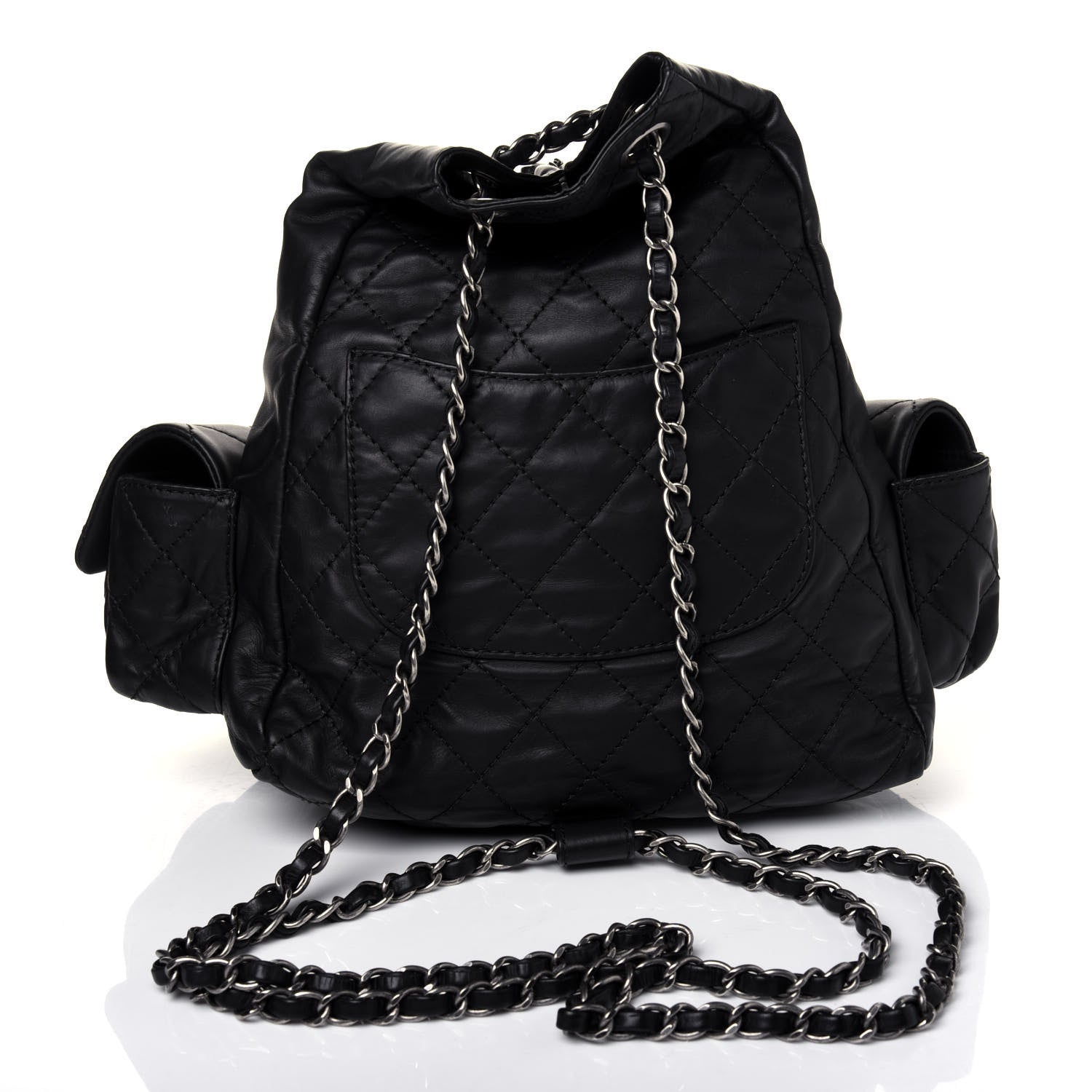 Chanel Calfskin Large Backpack Is Back Black 9 of 10