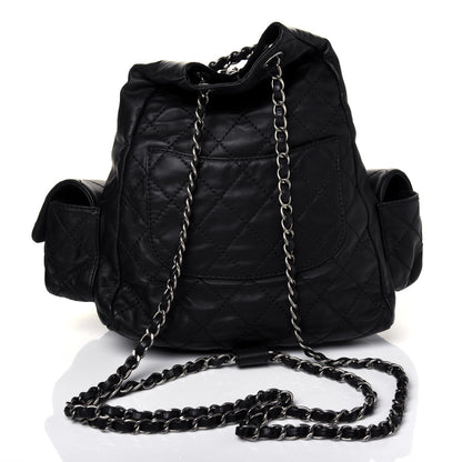 Chanel Calfskin Large Backpack Is Back Black 9 of 10