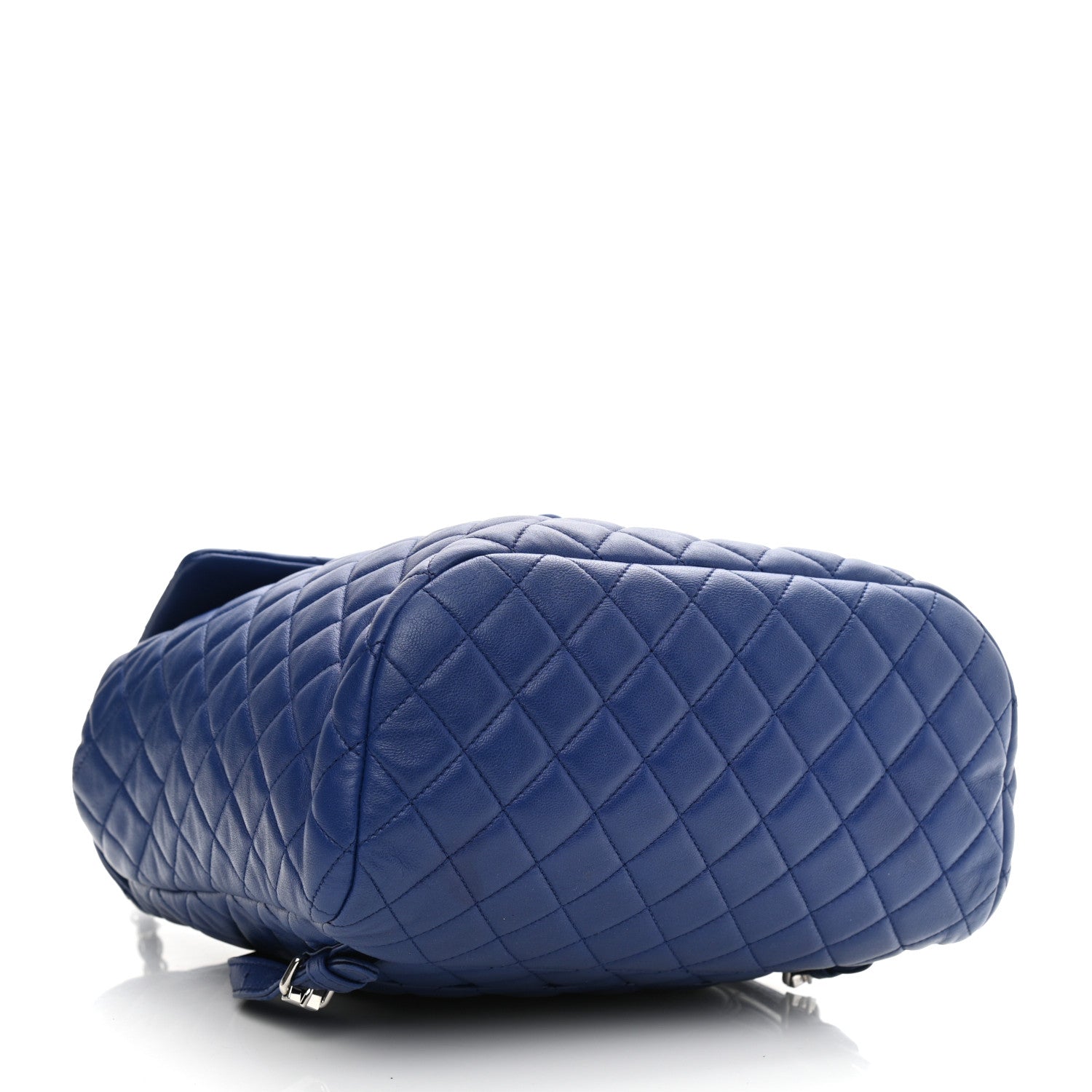 Chanel Lambskin Quilted Large Urban Spirit Backpack Blue 4 of 10