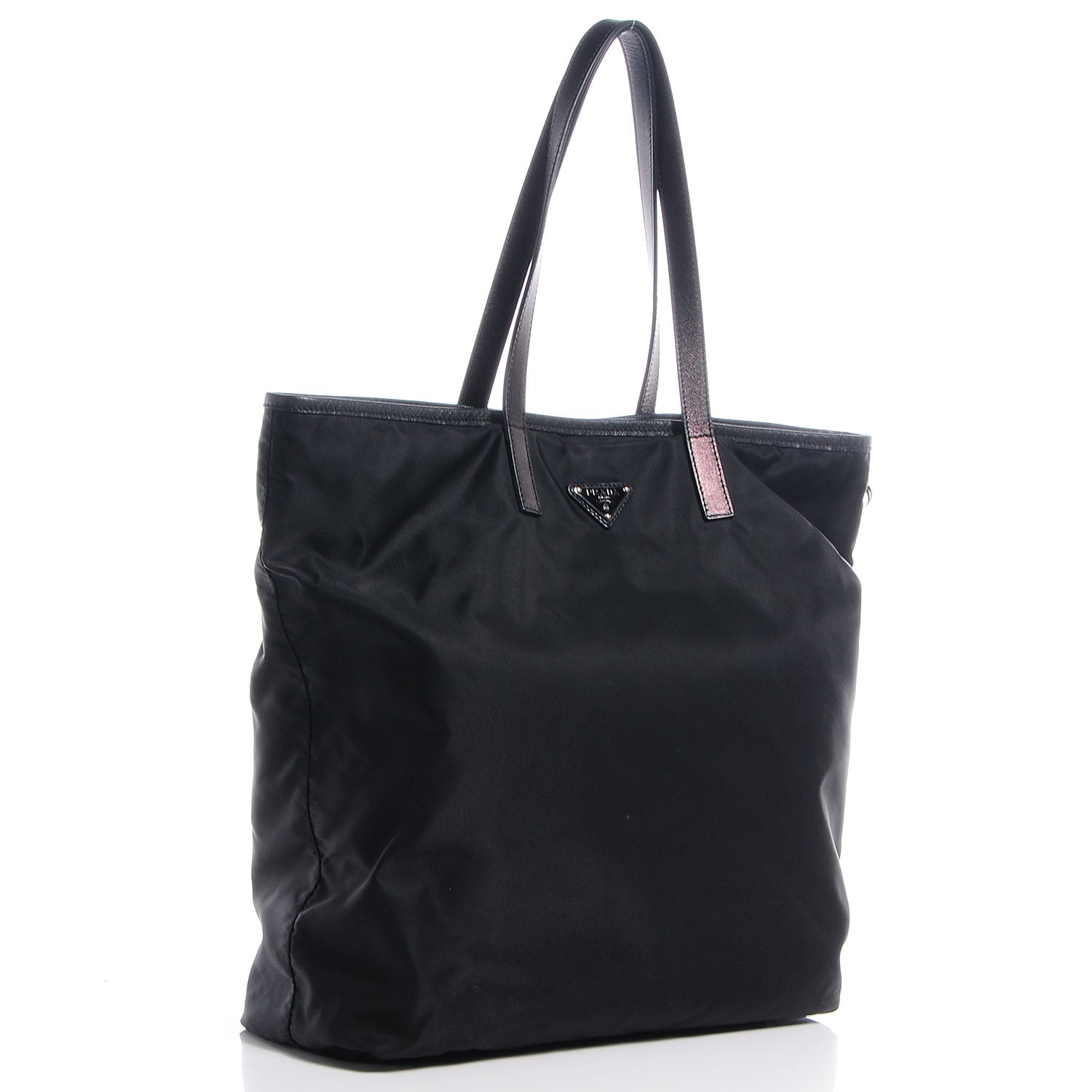 Prada Tessuto Robot Shopping Tote Black 3 of 8