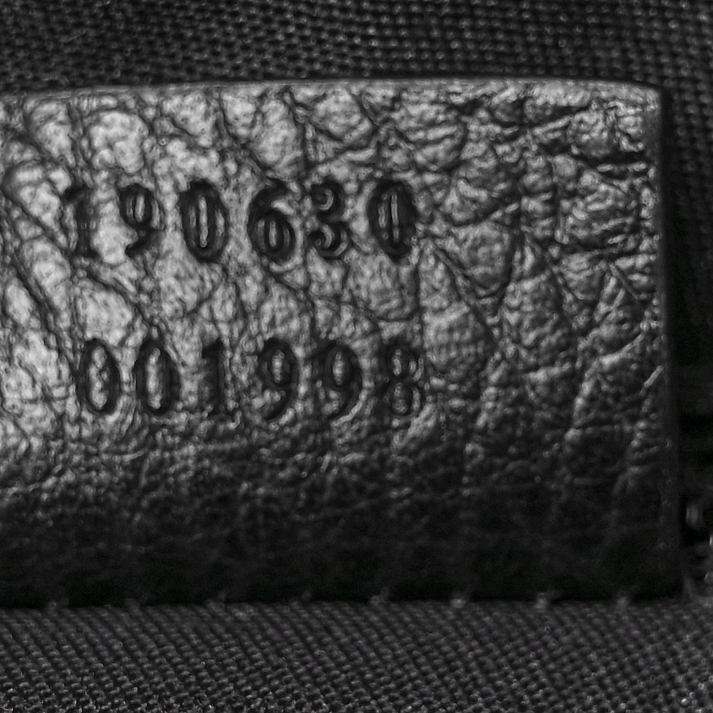 Nylon Monogram Executive Bag Black