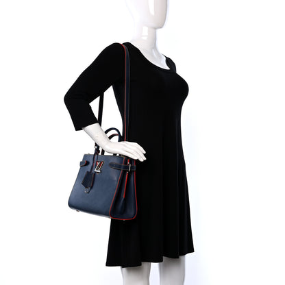 Louis Vuitton Epi Twist Tote Indigo 3 of 12