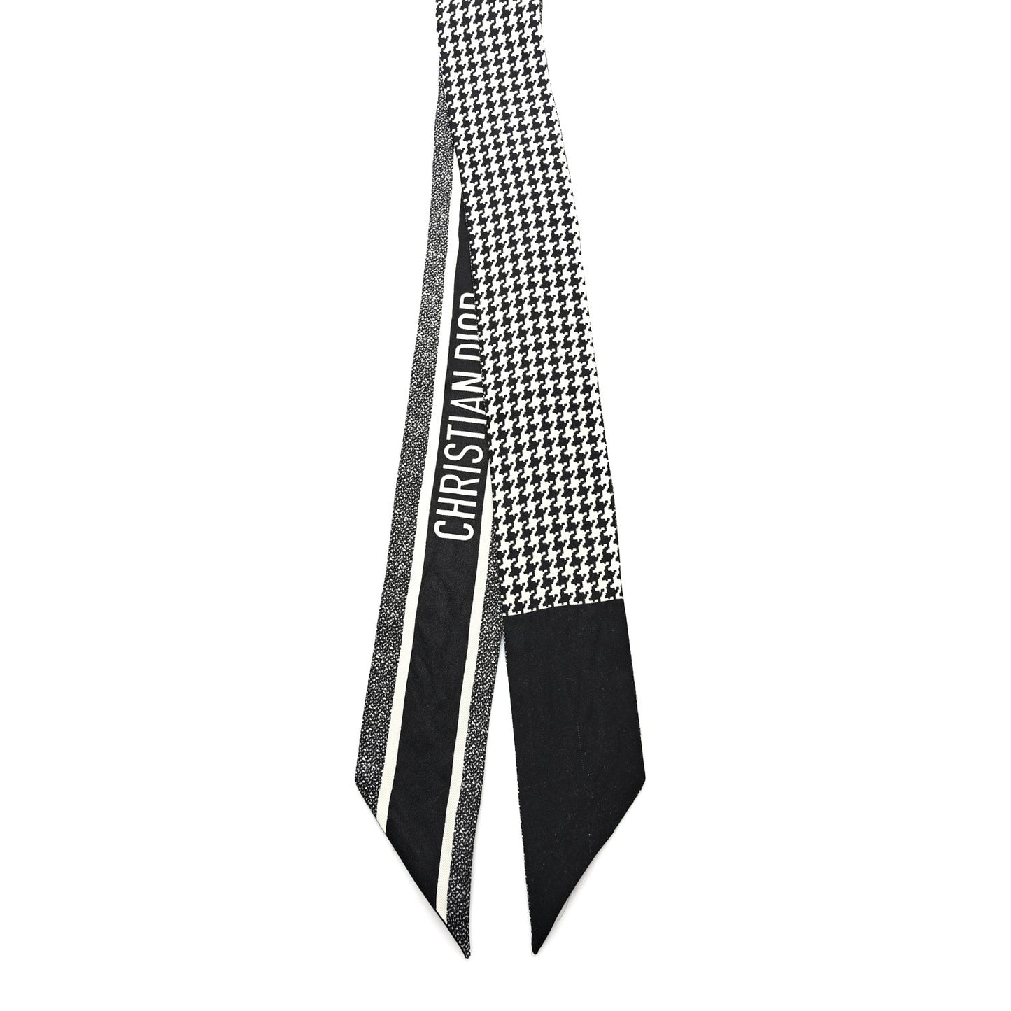 Silk 30 Montaigne Mitzah Scarf Black White