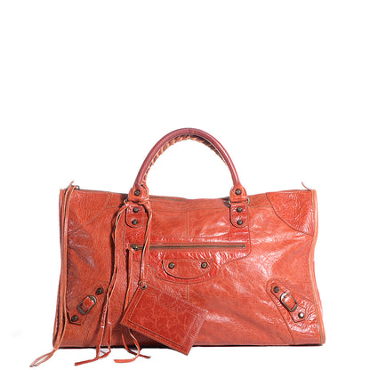 Balenciaga Chevre Classic Hardware Work Rouille 1 of 7