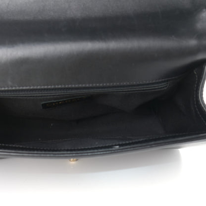 Chanel Lambskin Quilted New Medium Boy Flap Black 5 of 17