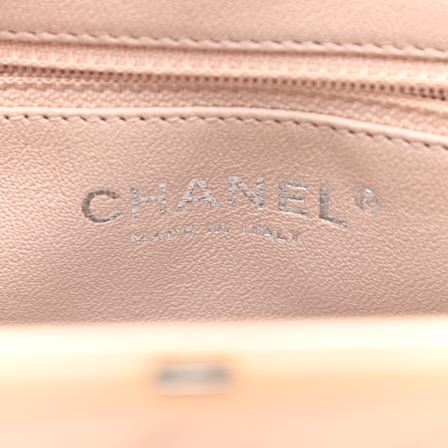 Chanel Patent Quilted Timeless Clutch Pink 5 of 6