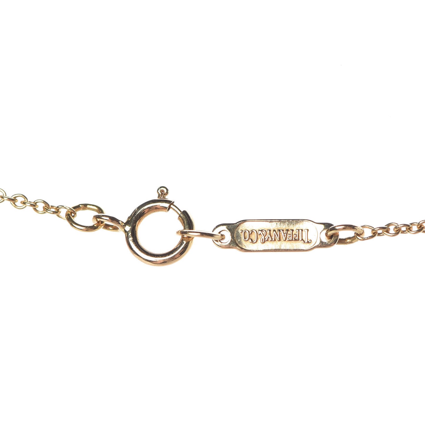 18K Yellow Gold Diamond Heart Pendant Necklace