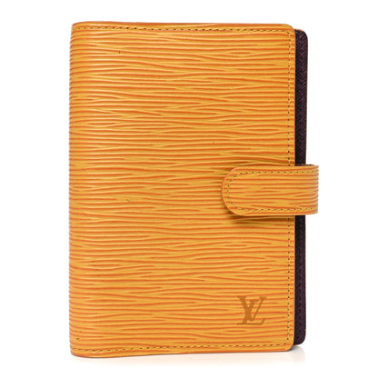 Louis Vuitton Epi Small Ring Agenda Cover Tassil 1 of 6