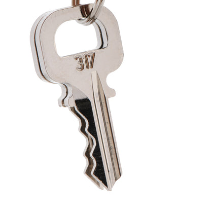 Louis Vuitton Polished Silver Lock and Key Set 4 of 5