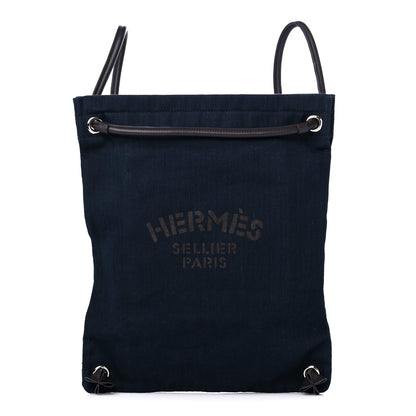 Hermes Toile Swift Maline Bag Navy Ebene 1 of 10