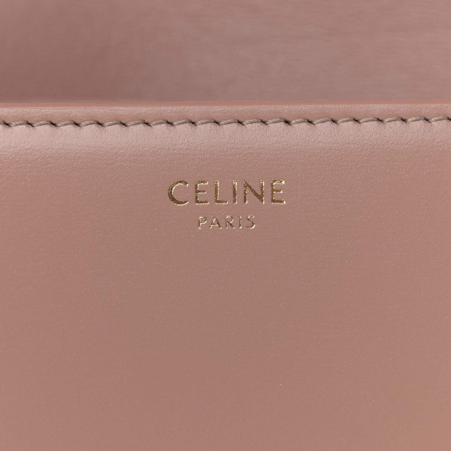 Shiny Calfskin Nano Triomphe Antique Rose