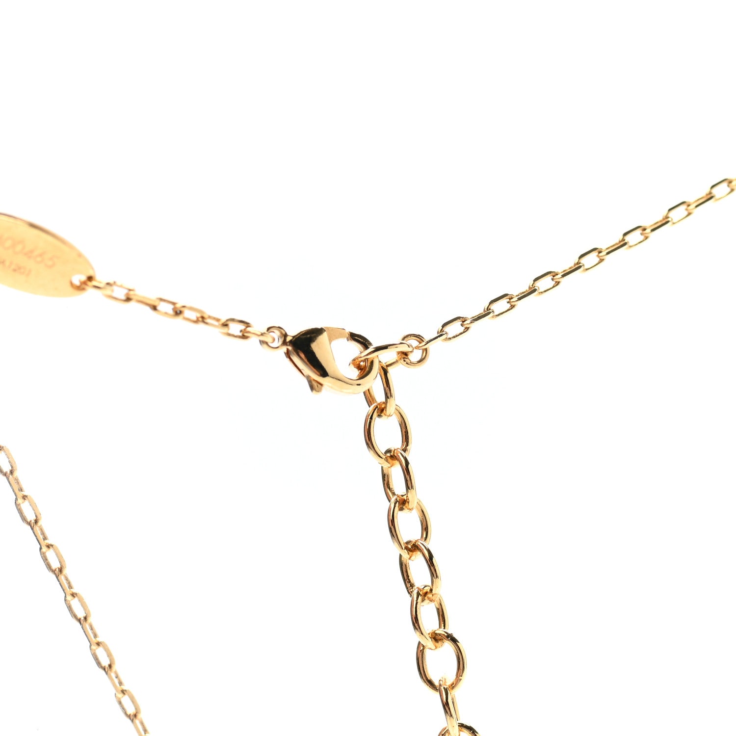 Louis Vuitton Metal Fall In Love Necklace 5 of 7